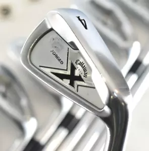 9pcs Callaway X Forged 4-5-6-7-8-9-P 52 56 RH DG S300 Stiff Golf Iron Set Club - Picture 1 of 24