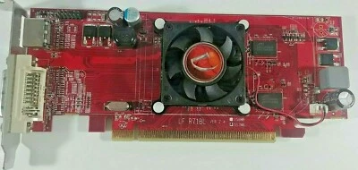 VisionTek HD4350 Graphics Card DDR2 512MB PCIE -WORKING- FREE SHIPPING - Image 1 of 2