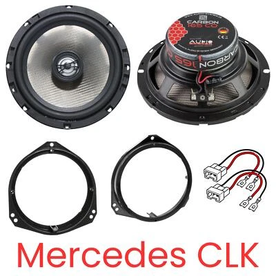 Audio System CARBON 165 CO Lautsprecher Boxen Set kompatibel für Mercedes CLK - Bild 1 von 4