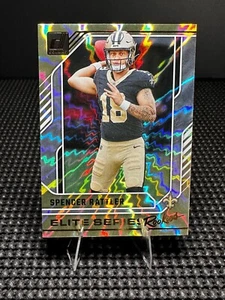 2024 Donruss Spencer Rattler Elite Series Holo Foil Rookie RC #8 Saints - Picture 1 of 2