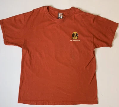 Palm Springs Send More Tourists Humor Shirt Large. - Image 1 of 4