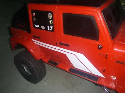 1/16 Stickers Stripes Decal Paint Masks rc scale crawler WPL C24 C14 IMEX - Image 1 of 4