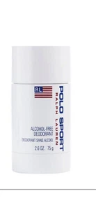 POLO SPORT Ralph Lauren White Deodorant Stick Men 2.6 oz Alcohol Free NEW Sealed - Picture 1 of 2