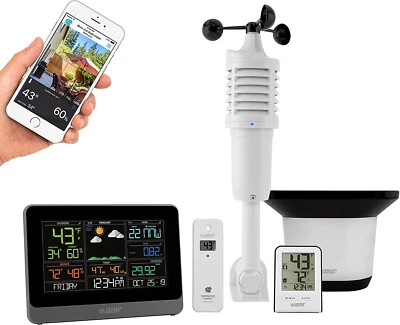 LA CROSSE 328-10618-INT PERSONAL WI-FI WEATHER STATION W/ACCUWEATHER - NEW! - Image 1 of 2