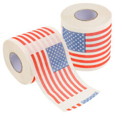 2pcs American Flag Toilet Paper Roll - 4th of July Patriotic Gift