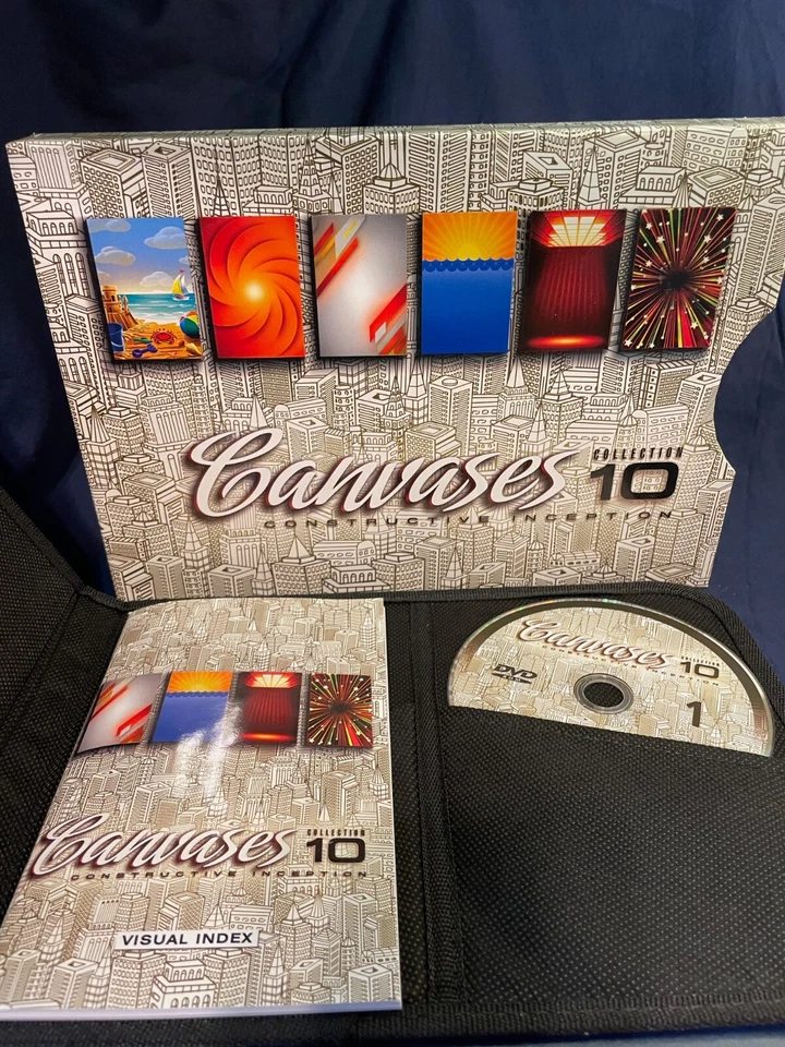 Graphic Backgrounds - Canvases Collection 10 - Constructive Inception - Image 1 of 1