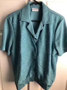 ALFRED DUNNER LAYERED-LOOK TOP SIZE LARGE (BUST 52") - Picture 1 of 3