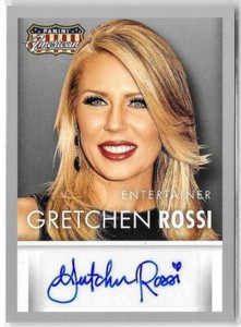2015 Panini Americana Gretchen Rossi Autograph Card