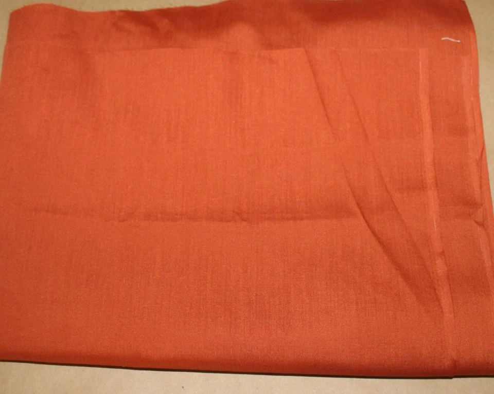 1.5+ Yards Burnt Orange Fabric - Image 1 of 1