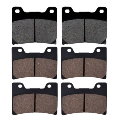 F+R Brake Pads For Yamaha TDM850 FJ1200 VMX 12 VMax YZF600 /FZR1000 FZR600 FZ750 Foto 1 de 4