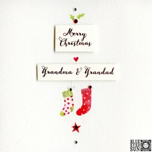 Blue Eyed Sun Charming Grandma & Grandad Christmas - Picture 1 of 1