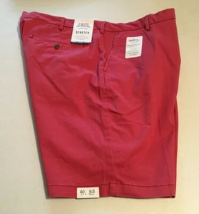 IZOD Men's SALTWATER Relaxed Classics Stretch Shorts SIZES - 40 SaltwaterRed NWT - Bild 1 von 5