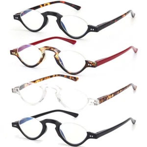 Blaulicht blockierende Halbmond Lesebrille Federscharnier leichte Lesebrille - Bild 1 von 25