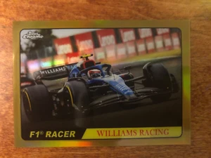 2022 Topps Racing Formula 1 F1 Nicholas Latifi Gold Parallel 34/50 #T68-NL - Picture 1 of 2