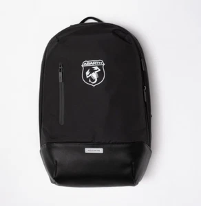 MOLESKINE BY ABARTH RUCKSACK SCHWARZ LOGO SKORPION WEISS - Bild 1 von 9