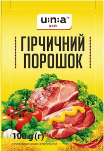 SENFPULVER 2PAC x 100g UNA GEWÜRZE & GEWÜRZE Ukraine Горчичный порошок - Bild 1 von 1