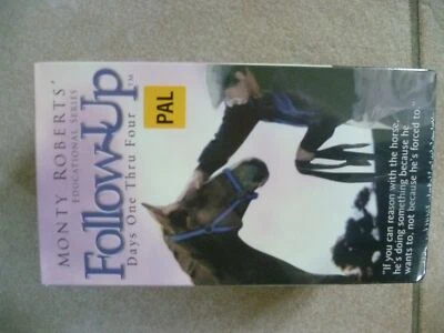Monty Roberts Follow-Up Days One Thru Four [VHS Tape] - Image 1 of 2