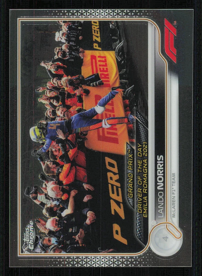 2022 Topps Chrome Formula 1 #174 Lando Norris DOD - Image 1 of 2