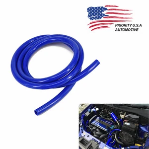 Blue Vacuum Silicone Engine Hose Racing Line Pipe Tube 6FT 10mm ID  - Bild 1 von 1
