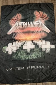 Póster tapiz Metallica Master Of Puppets 1994 en muy buen estado de Heart Rock Italia  - Imagen 1 de 9