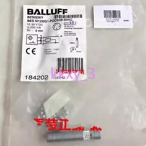 1 STCK. NEU BALLUFF Näherungsschalter BES02WY Sensor BES M12MG1-POC60B-S04G - Bild 1 von 3