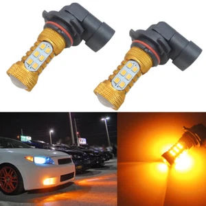 2pcs Amber Yellow 9006 HB4 LED Fog Light Bulb Car Truck Fog Driving Lamp Replace - Picture 1 of 12