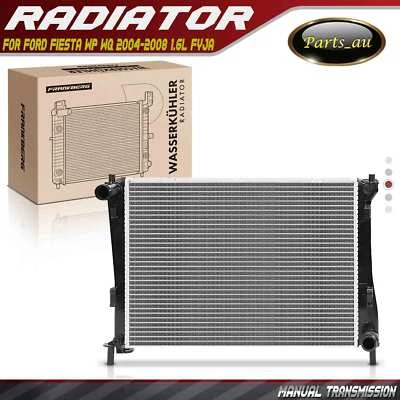 Engine Cooling Radiator for Ford Fiesta WP WQ 2004-2008 1.6L FYJA FYJB Manual - image 1 of 4