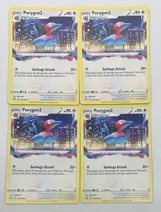 POKEMON TCG LOST ORIGIN Porygon2 x4 4x Juego Poco Común #140/196 Paquete ¡Nuevo Casi Nuevo! - Imagen 1 de 1