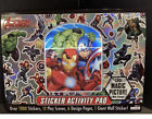 MARVEL AVENGERS Sticker Activity Pad, Over 1,000 Stickers - New-Damaged