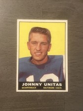 1961 TOPPS FOOTBALL #1-200 YOU PICK COMPLETE YOUR SET FREE SHIPPING
