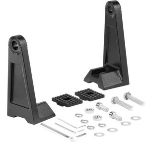 Universal 2Pcs Mounting Brackets Side Rotating LED Work Light Bar Aluminum Alloy - Picture 1 of 11