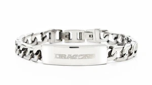 ST GEORGE DRAGONS NRL MENS ID BRACELET CHAIN SILVER S/S JEWELLERY ACCESSORIES - Picture 1 of 1