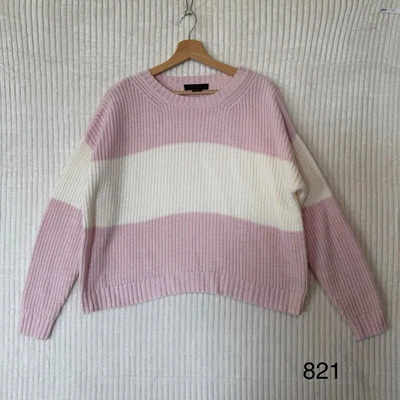 Suéter Coctelera Sanctuary Billie Color Block en Rosa Brezo Talla XS Foto 1 de 4