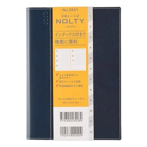 NOLTY 2026 B6 Wochenplaner Carrel 1 Navy 2041 Start Dezember 2025 910 - Bild 1 von 6