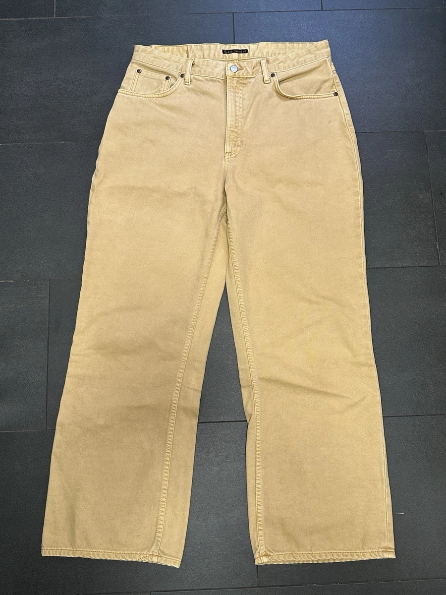 HQ069◇Nudie Jeans : Lazy Leo Green◇w31◇ Men's new arrivals