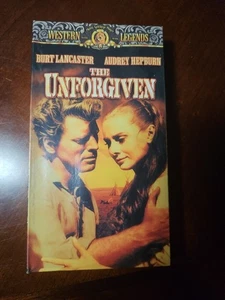 The Unforgiven VHS Tape Burt Lancaster Audrey Hepburn - Bild 1 von 3