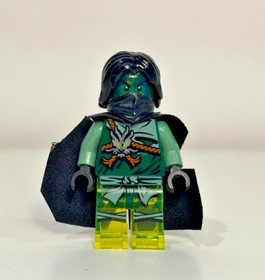 LEGO Ninjago Morro Minifigure Possession Ghost Ninja njo0163 Rare Figure Cracked