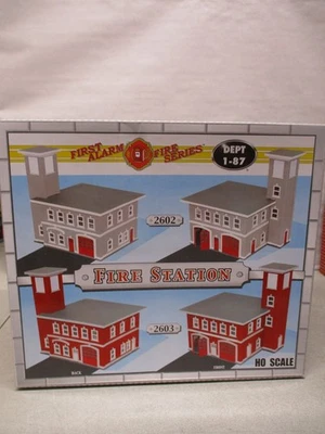 Boley Fire Station HO Scale 2602 - Image 1 of 3