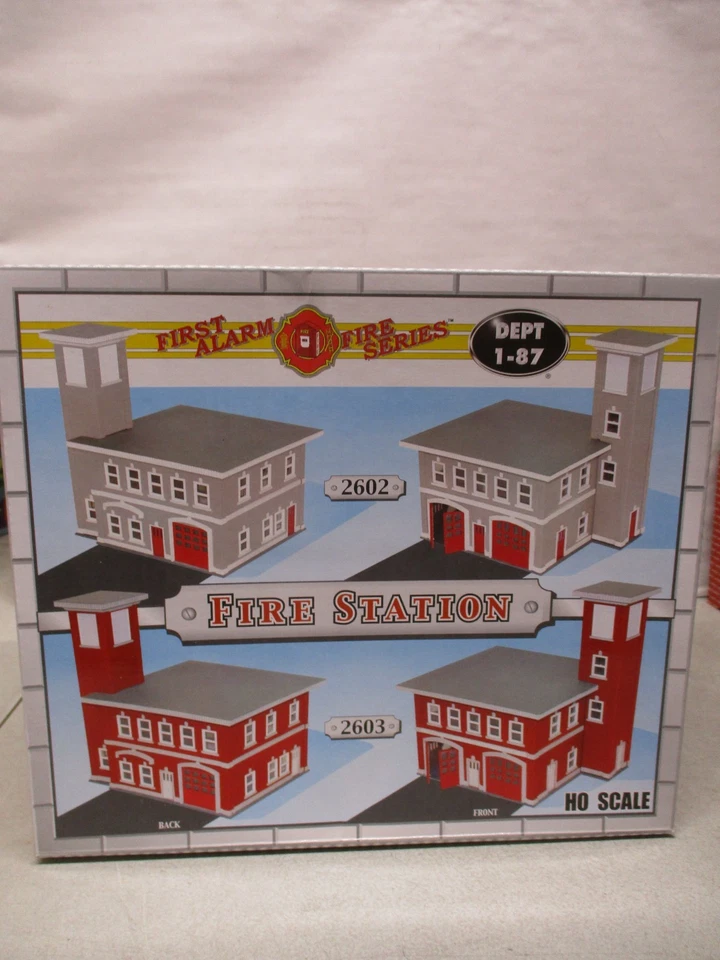 Boley Fire Station HO Scale 2602 - Image 1 of 3