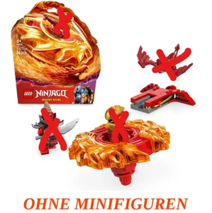 LEGO Ninjago DRS3 Set - 71823 - Kais Drachen-Spinjitzu-Spinner - ohne Figuren - Bild 1 von 1