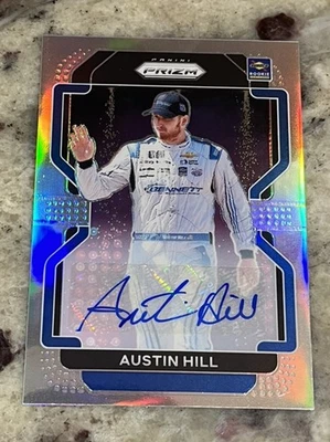 2022 Panini Racing Prizm Austin Hill Silver Signatures #5 Auto - Image 1 of 2