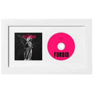 CD Frame 6.3x11.8, Classic CD Display Frame Made of Engineered Wood and Acryl... - Picture 1 of 7