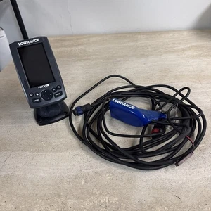 Lowrance HDI SKIMMER TRANSDUCTOR con gancho de chirrido 4 detector de peces - Imagen 1 de 9