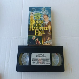 House on Haunted Hill (1959) VHS Horror Mystery Vincent Price 1990 Release - Imagen 1 de 14