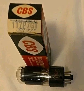 CBS-HYTRON 117P7G1 Vacuum Tube w/box NEW OLD STOCK - Picture 1 of 2