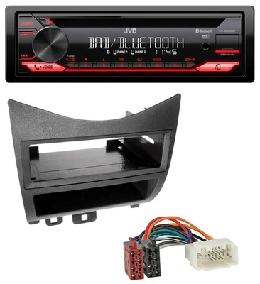 JVC CD DAB USB Bluetooth MP3 Autoradio für Honda Accord (2003-2007) - Bild 1 von 4