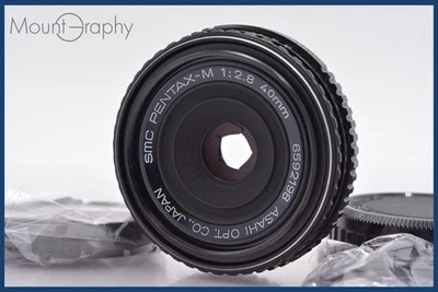 【EXC+++】 PENTAX SMC PENTAX-M 40mm F2.8 w/cap&Filter FromJapan #R273 - Image 1 of 4