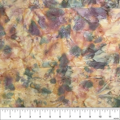 Edredón de tela de algodón Batik colorido Funky Swirls, coser | por media yarda Foto 1 de 2