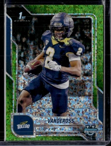 2025 Bowman Chrome University Junior Vandeross 1st Lime Mini-Diamond /275 (50M) - Bild 1 von 2