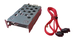 Supermicro SC82632-XX00C101 2-Port 2.5" SFF HDD Bay Cage & 1x 73cm SATA Cable - Picture 1 of 6